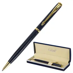Ручка подарочная шариковая GALANT &quot;Arrow Gold Blue&quot;, корпус темно-синий, золотистые детали, пишущий узел 0,7 мм, синяя, 140653, фото 1