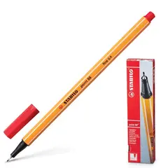 Ручка капиллярная STABILO &quot;Point&quot;, КРАСНАЯ, корпус оранжевый, толщина письма 0,4 мм, 88/40, фото 1