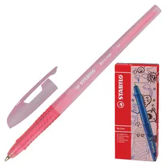 Ручка шариковая STABILO &quot;Re-Liner&quot;, РОЗОВАЯ, корпус розовый, узел 0,7 мм, линия письма 0,38 мм, 868/3-56, фото 1
