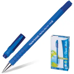 Ручка шариковая PAPER MATE &quot;Flexgrip Ultra&quot;, СИНЯЯ, корпус soft-touch, узел 1,2 мм, линия письма 0,8 мм, S0190093, фото 1