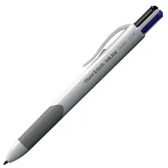 Ручка шариковая автоматическая с грипом PAPER MATE &quot;Inkjoy Quatro&quot;, 4 цвета ( синий, черный, красный, зеленый), линия письма 1 мм, S0977260, фото 1
