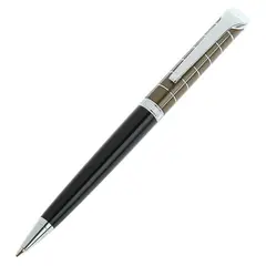 Ручка подарочная шариковая PIERRE CARDIN (Пьер Карден) &quot;Gamme&quot;, корпус черный/серый, акрил, хром, синяя, PC0873BP, фото 1