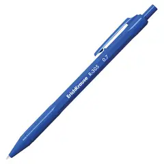 Ручка шариковая автоматическая ERICH KRAUSE &quot;R-305&quot;, СИНЯЯ, корпус синий, узел 0,7 мм, линия письма 0,35 мм, 39055, фото 1
