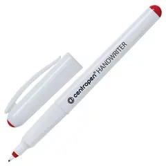 Ручка капиллярная CENTROPEN &quot;Handwriter&quot;, КРАСНАЯ, трехгранная, линия письма 0,5 мм, 4651/1К, фото 1