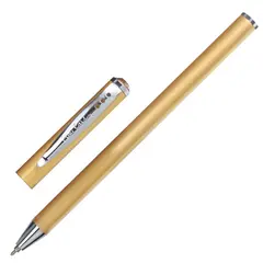 Ручка подарочная шариковая PIERRE CARDIN &quot;Actuel&quot;, корпус бежевый, алюминий, хром, синяя, PC0703BP, фото 1