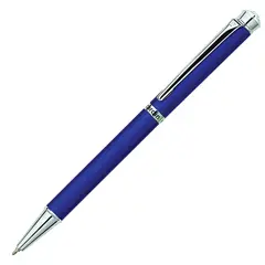 Ручка подарочная шариковая PIERRE CARDIN &quot;Crystal&quot;, корпус синий, латунь, хром, синяя, PC0707BP, фото 1