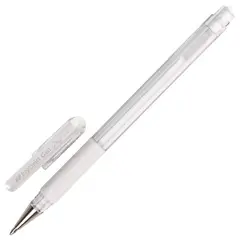 Ручка гелевая с грипом PENTEL &quot;Hybrid Gel Grip&quot;, БЕЛАЯ, узел 0,8 мм, линия письма 0,4 мм, K118-LW, фото 1