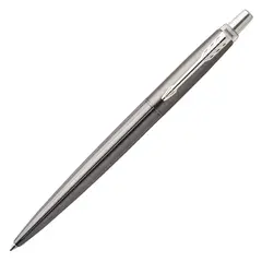 Ручка гелевая PARKER &quot;Jotter Premium Oxford Grey Pinstripe CT&quot;, корпус серебристый, детали из нержавеющей стали, черная, 2020645, фото 1