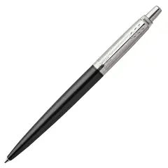 Ручка гелевая PARKER &quot;Jotter Premium Tower Grey Diagonal CT&quot;, корпус черный, детали из нержавеющей стали, черная, 2020644, фото 1