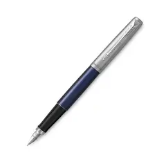 Ручка перьевая PARKER &quot;Jotter Royal Blue CT&quot;, корпус синий, детали из нержавеющей стали, синяя, 2030950, фото 1
