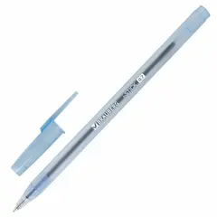 Ручка шариковая BRAUBERG I-Stick, СИНЯЯ, пишущий узел 0,7мм, линия письма 0,35мм, 143442, фото 1