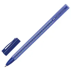 Ручка шариковая FABER-CASTELL &quot;Grip 2020&quot;, СИНЯЯ, трехгранная, узел 1 мм, линия письма 0,5 мм, 544551, фото 1