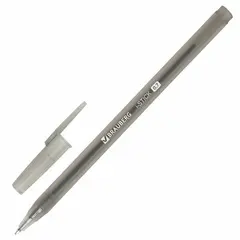 Ручка шариковая BRAUBERG I-Stick, ЧЕРНАЯ, пишущий узел 0,7мм, линия письма 0,35мм, 143443, фото 1