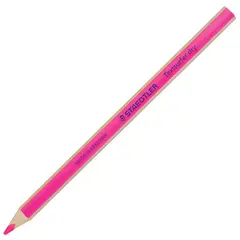 Текстовыделитель-карандаш сухой STAEDTLER, НЕОН РОЗОВЫЙ, трехгранный, грифель 4 мм, 128 64-23, фото 1