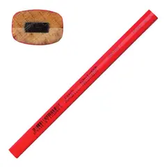Карандаш столярный KOH-I-NOOR, 1 шт., НВ, грифель 5х2 мм, корпус красный, 153600200177, фото 1
