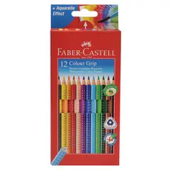 Карандаши цветные FABER-CASTELL &quot;Grip&quot;, 12 цветов, трехгранные, 112412, фото 1