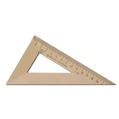 Треугольник деревянный, угол 30, 16 см, УЧД, с 139, фото 1
