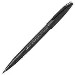 Ручка-кисть PENTEL &quot;Brush Sign Pen Extra Fine&quot;, черная, блистер, XSES15EFA, фото 1