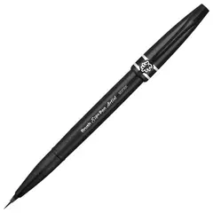 Ручка-кисть PENTEL &quot;Brush Sign Pen Artist&quot;, линия письма 0,5-5 мм, черная, SESF30C-A, фото 1