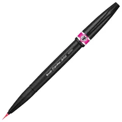 Ручка-кисть PENTEL &quot;Brush Sign Pen Artist&quot;, линия письма 0,5-5 мм, розовая, SESF30C-P, фото 1