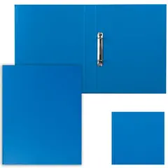 Папка на 2 кольцах ESSELTE &quot;Standard&quot;, 42 мм, картон/ПП, синяя, до 190 листов, 14452, фото 1