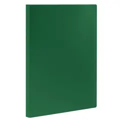 Папка 10 вкладышей STAFF, зеленая, 0,5 мм, 225691, фото 1