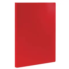 Папка 10 вкладышей STAFF, красная, 0,5 мм, 225690, фото 1