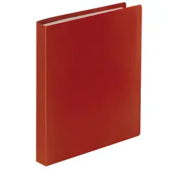 Папка 40 вкладышей STAFF, красная, 0,5 мм, 225702, фото 1
