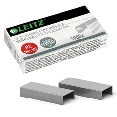 Скобы для степлера LEITZ &quot;Power Performance P2&quot; № 10, 1000 шт., в картонной коробке, до 10 листов, 55770000, фото 1