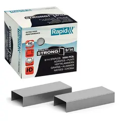 Скобы для степлера RAPID HD110 &quot;Super Strong&quot; №9/14, 5000 штук, в картонной коробке, до 110 листов, 24871500, фото 1