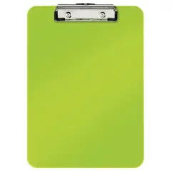 Доска-планшет LEITZ &quot;WOW&quot;, с верхним прижимом, A4, 320х228 мм, пластик, 1,7 мм, зеленая, 39710064, фото 1