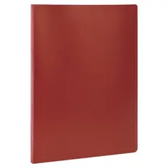 Папка с металлическим скоросшивателем STAFF, красная, до 100 листов, 0,5 мм, 229226, фото 1