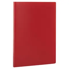 Папка с пластиковым скоросшивателем STAFF, красная, до 100 листов, 0,5 мм, 229229, фото 1