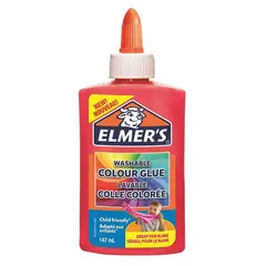 Клей для слаймов канцелярский цветной (непрозрачный) ELMERS Opaque Glue, 147 мл, розовый, 2109491, фото 1