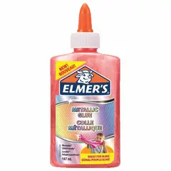 Клей для слаймов канцелярский металлик ELMERS Metallic Glue, 147 мл, розовый, 2109508, фото 1