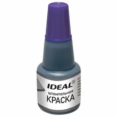 Краска штемпельная TRODAT IDEAL фиолетовая 24 мл, на водной основе, 7711ф, 153080, фото 1