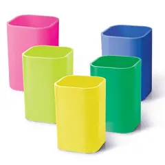 Подставка-органайзер (стакан для ручек), 5 цветов ассорти, 220533, фото 1