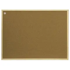 Доска пробковая для объявлений (100x200 см), коричневая рамка из МДФ, OFFICE, &quot;2х3&quot;, TC1020, фото 1
