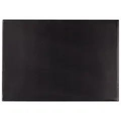 Коврик-подкладка настольный для письма (590х380 мм), с прозрачным карманом, черный, BRAUBERG, 236774, фото 1
