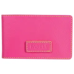 Визитница карманная FABULA &quot;Ultra&quot;, на 40 визиток, натуральная кожа, розовая, V.90.FP, фото 1