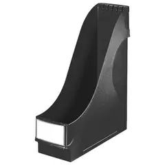 Лоток вертикальный для бумаг LEITZ, ширина 95 мм, черный, 24250095, фото 1