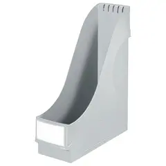 Лоток вертикальный для бумаг LEITZ, ширина 95 мм, серый, 24250085, фото 1