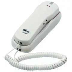 Телефон RITMIX RT-003 white, набор на трубке, быстрый набор 13 номеров, белый, 15118344, фото 1