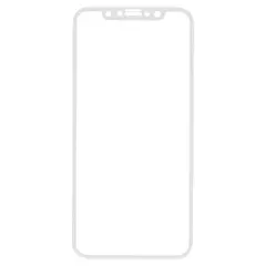 Защитное стекло для iPhone X/XS Full Screen (3D), RED LINE, белый, УТ000012289, фото 1