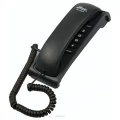 Телефон RITMIX RT-007 black, световая индикация звонка, мелодия удержания, черный, 15118345, фото 1