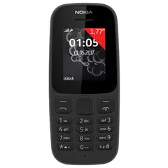 Телефон мобильный NOKIA 105 TA-1174, 2 SIM, 1,77&quot;, черный, 16KIGB01A01, фото 1