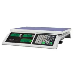 Весы торговые MERCURY M-ER 326AC-32.5 LCD (0,1-32 кг), дискретность 10 г, платформа 325x230 мм, без стойки, фото 1