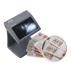 Детектор банкнот CASSIDA Primero Laser, ЖК-дисплей 11 см, просмотровый, ИК, антитокс, спецэлемент&quot;М&quot;, 3391, фото 1