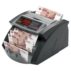 Счетчик банкнот CASSIDA 5550 UV, 1300 банкнот/мин, УФ-детекция, фасовка, фото 1