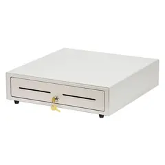 Ящик для денег АТОЛ CD-410-W, электромеханический, 410x415x100 мм (ККМ АТОЛ), белый, 38719, фото 1